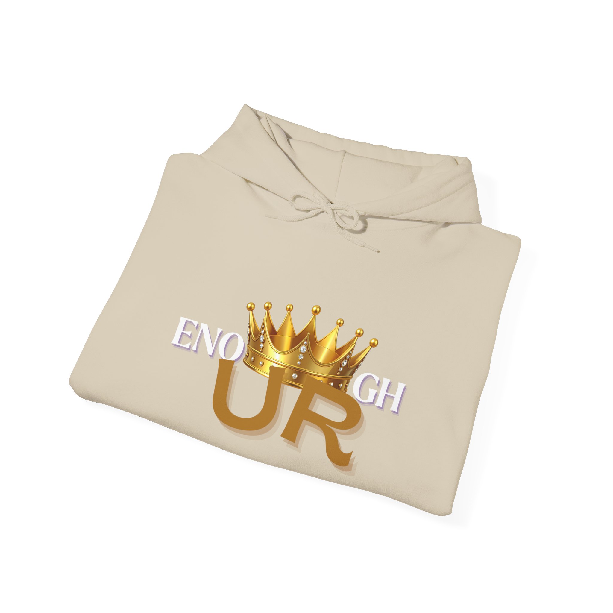 U R Enough Crown Unisex Hoodie - Image 12