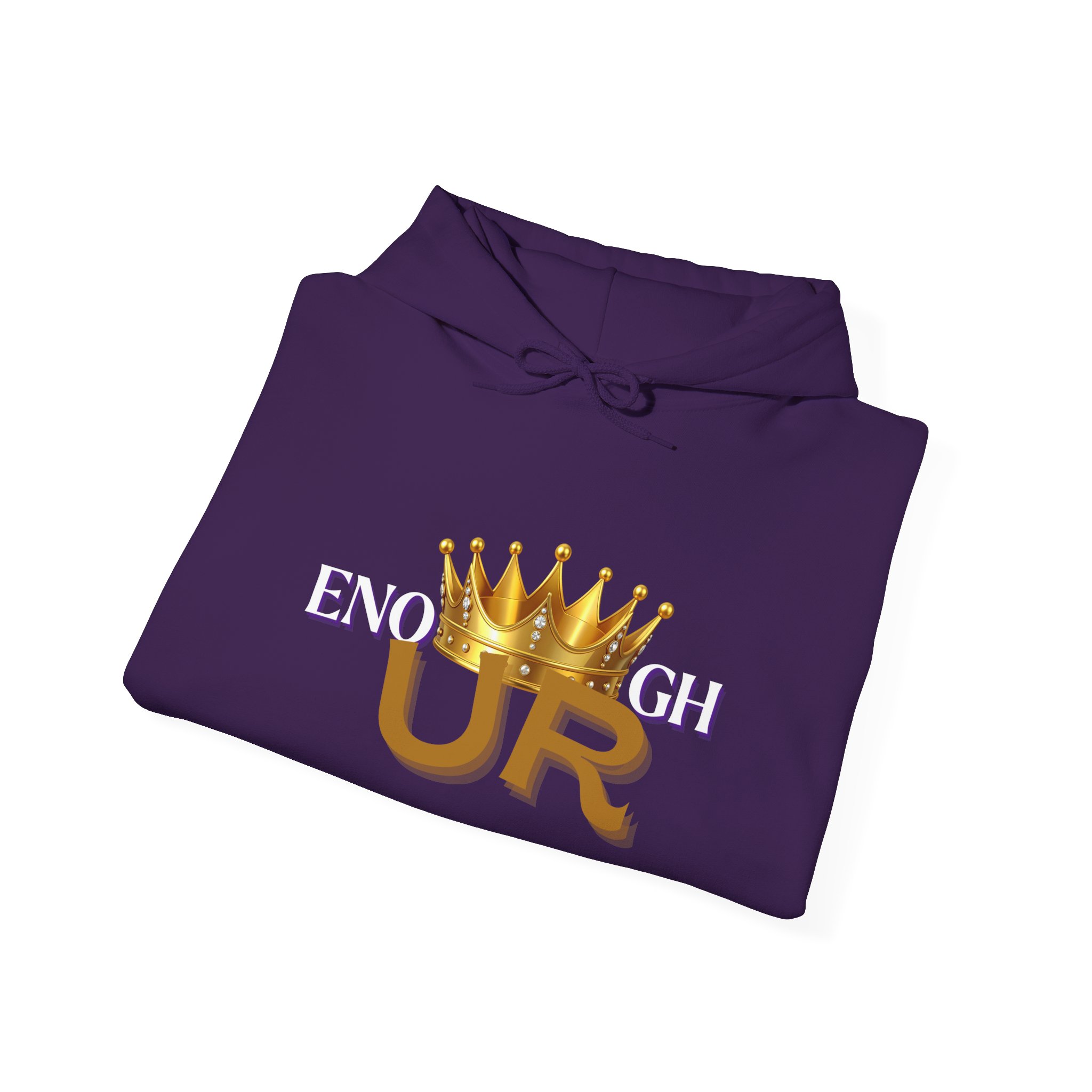 U R Enough Crown Unisex Hoodie - Image 44