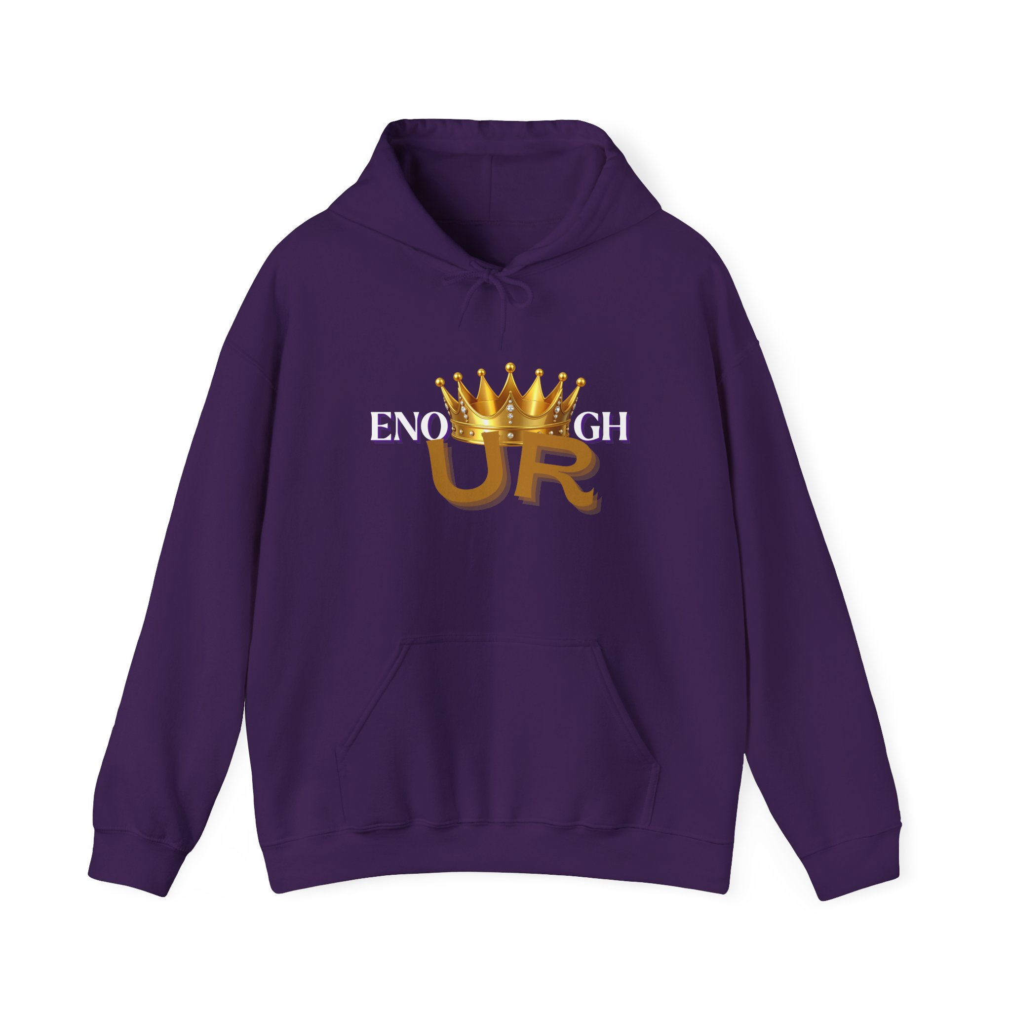 U R Enough Crown Unisex Hoodie - Image 41