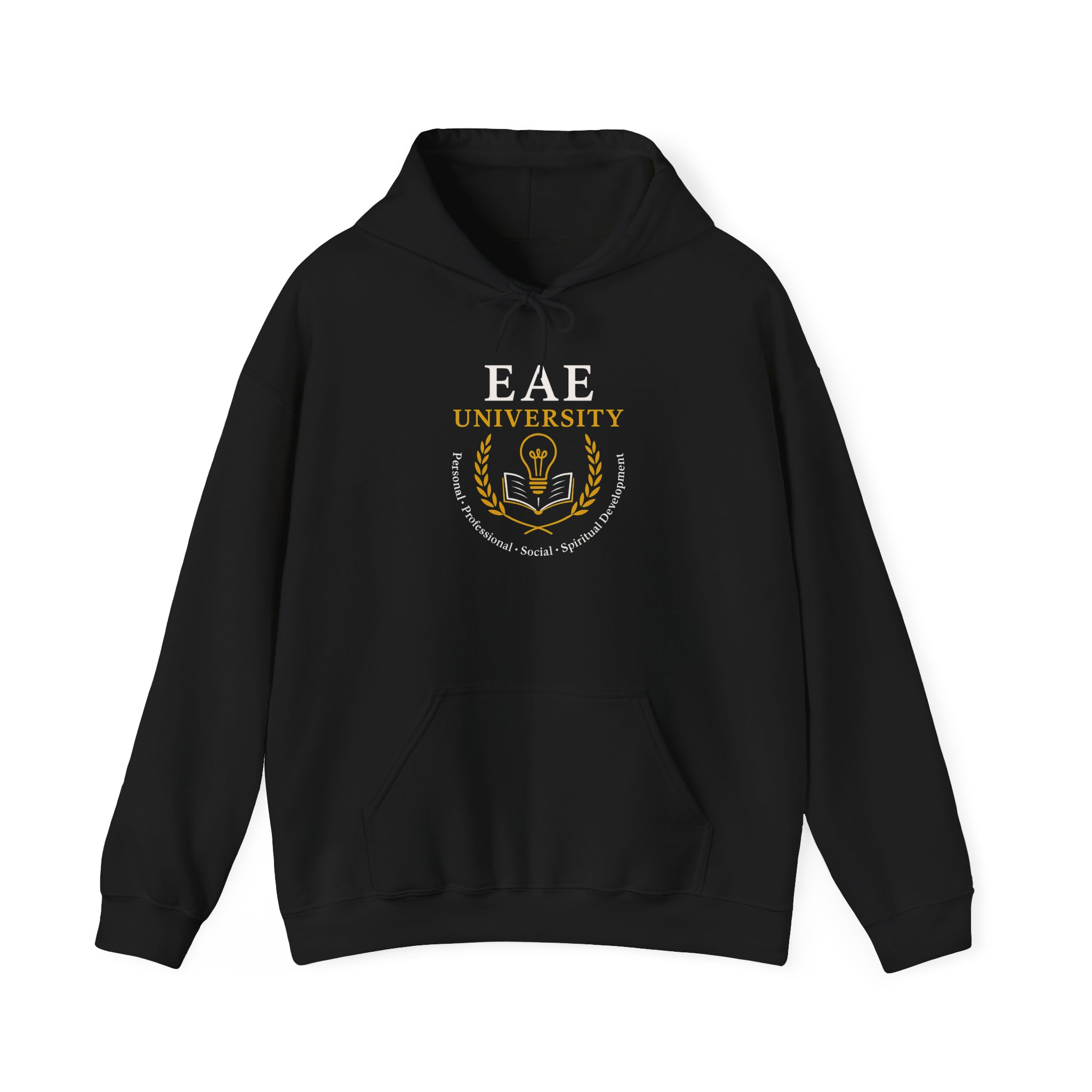 EAE University Hoodie – Collegiate Crest Sweatshirt
