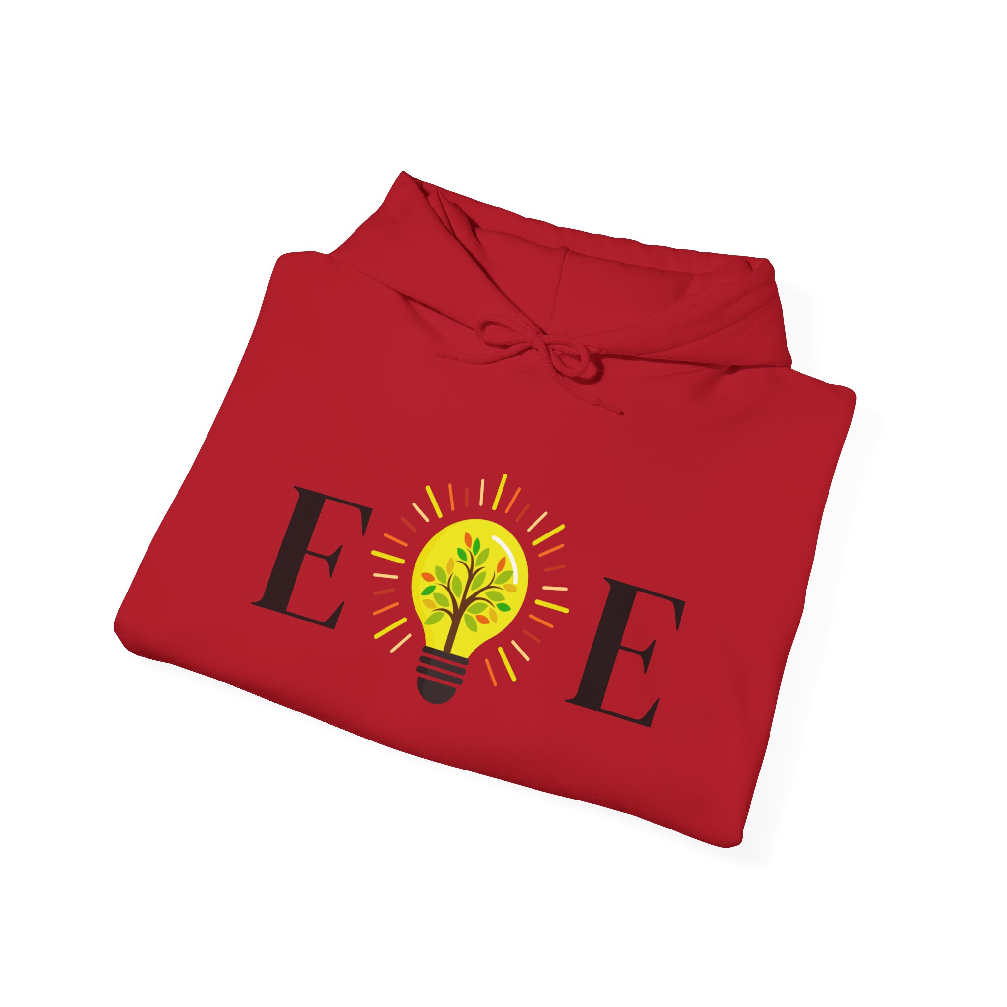 Hope Lightbulb Hoodie — 'EAE' Graphic Sweatshirt - Image 24