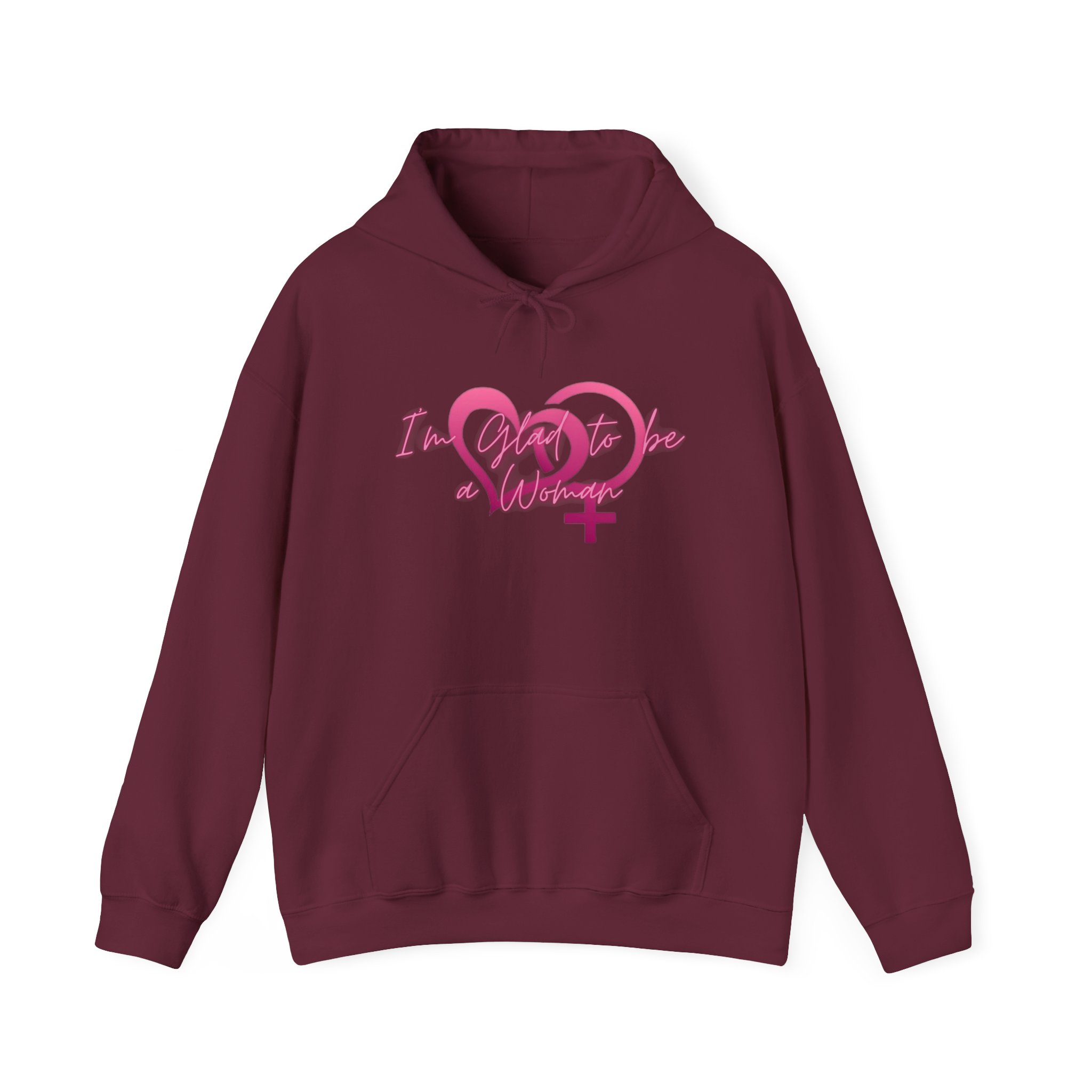 Love Wins Feminist Hoodie – Pink Heart Venus Symbol "I love you" Sweatshirt - Image 9