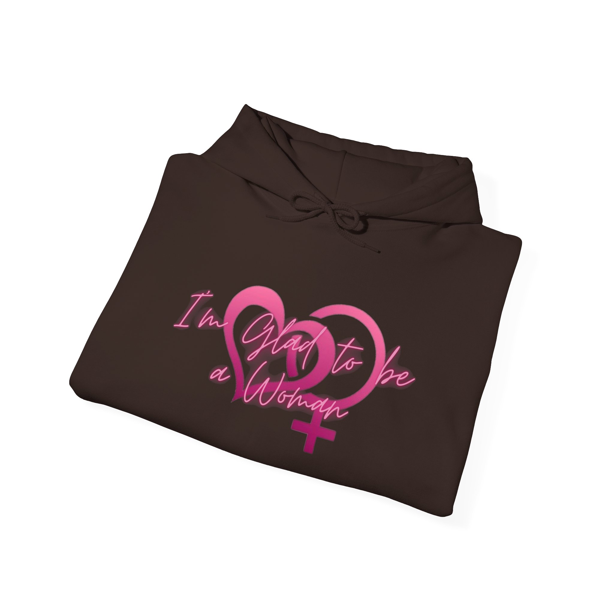 Love Wins Feminist Hoodie – Pink Heart Venus Symbol "I love you" Sweatshirt - Image 16