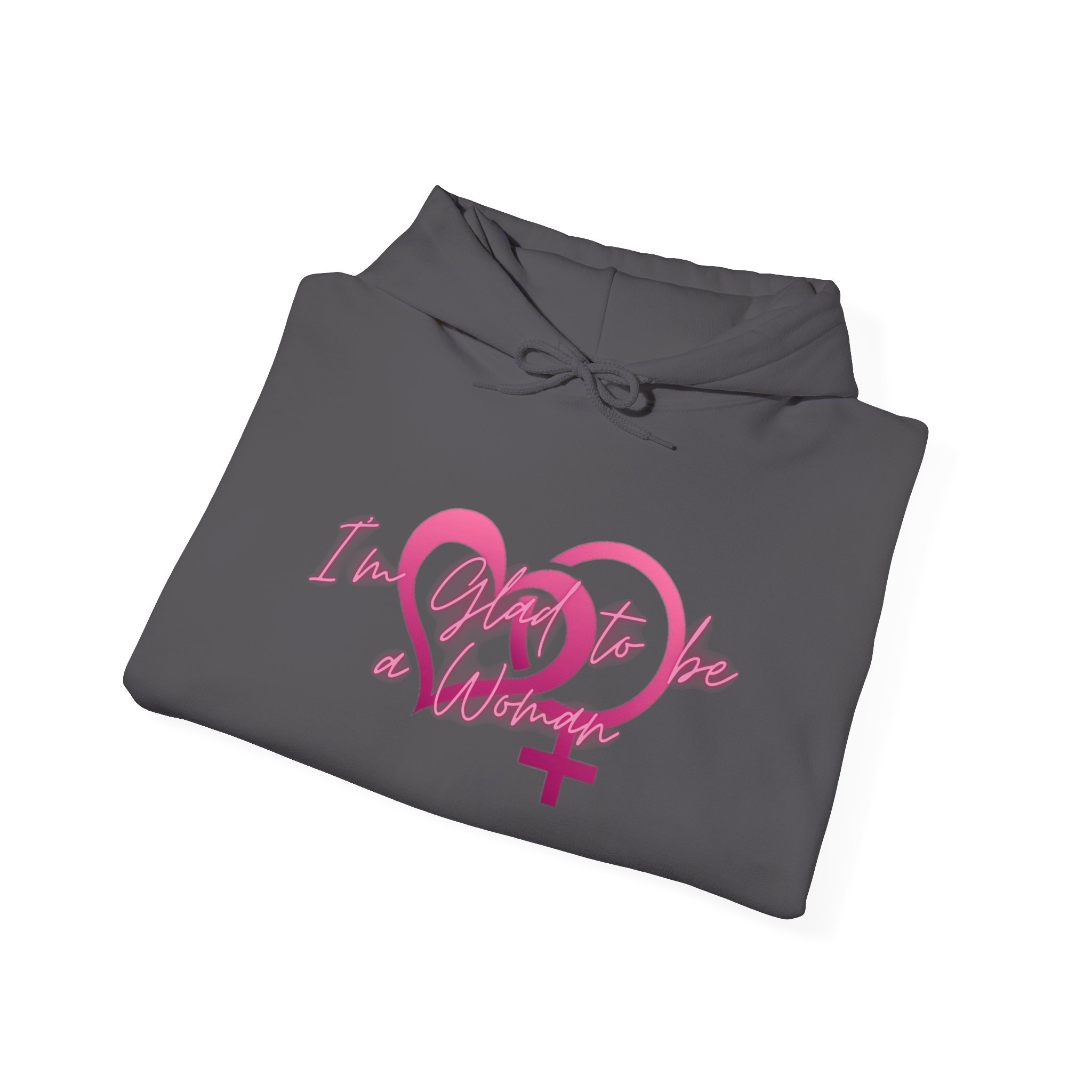 Love Wins Feminist Hoodie – Pink Heart Venus Symbol "I love you" Sweatshirt - Image 28