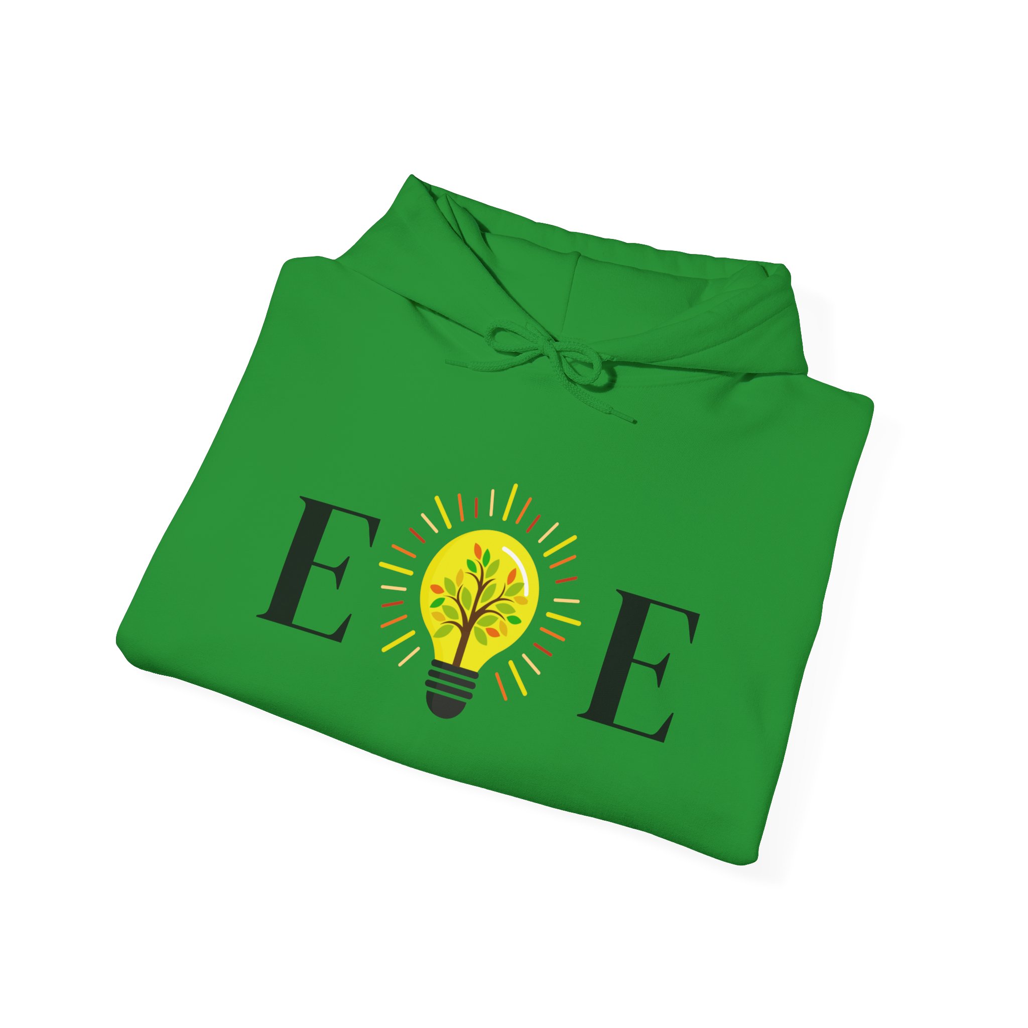 Hope Lightbulb Hoodie — 'EAE' Graphic Sweatshirt - Image 12