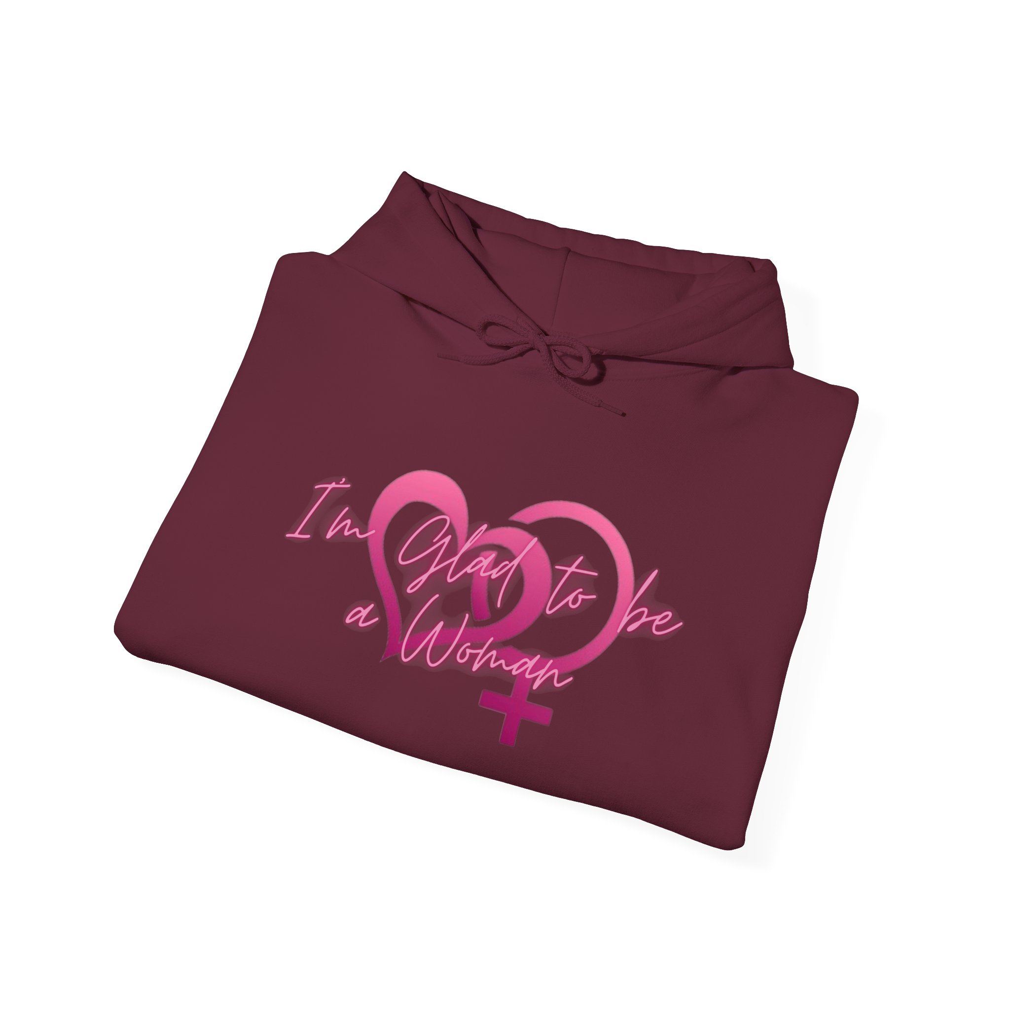 Love Wins Feminist Hoodie – Pink Heart Venus Symbol "I love you" Sweatshirt - Image 12
