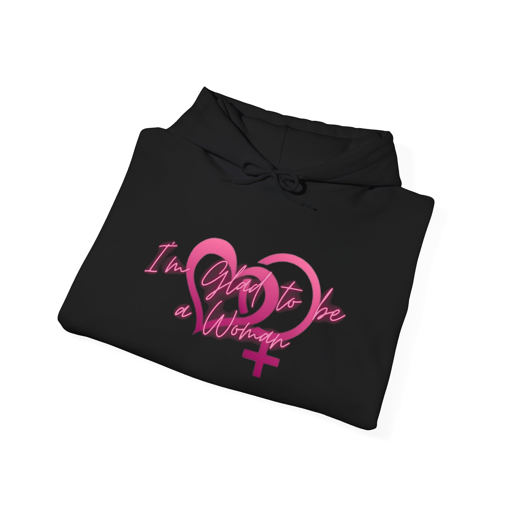 Love Wins Feminist Hoodie – Pink Heart Venus Symbol "I love you" Sweatshirt - Image 8