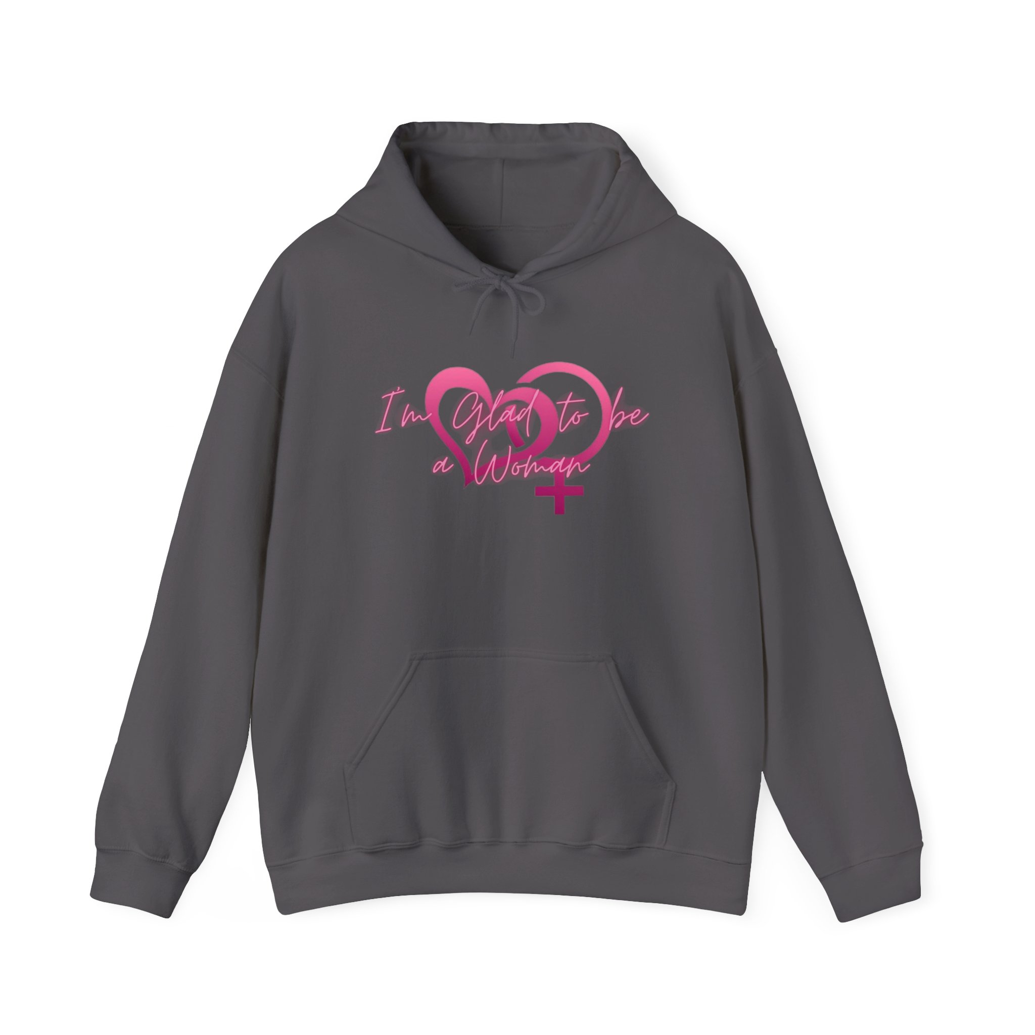Love Wins Feminist Hoodie – Pink Heart Venus Symbol "I love you" Sweatshirt - Image 25
