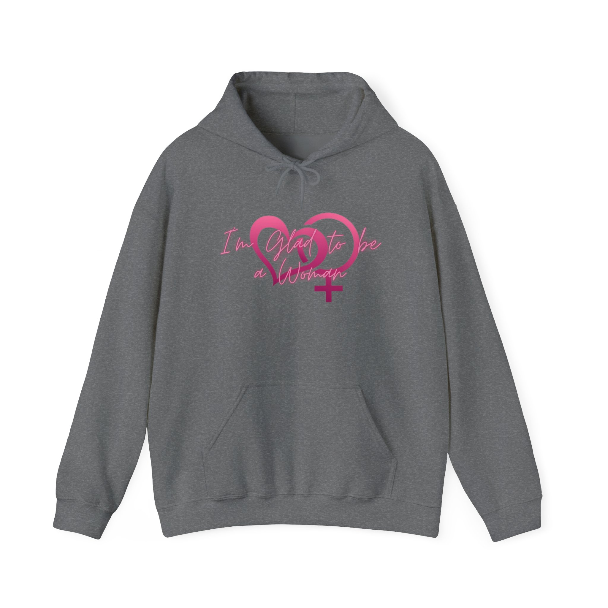 Love Wins Feminist Hoodie – Pink Heart Venus Symbol "I love you" Sweatshirt - Image 17